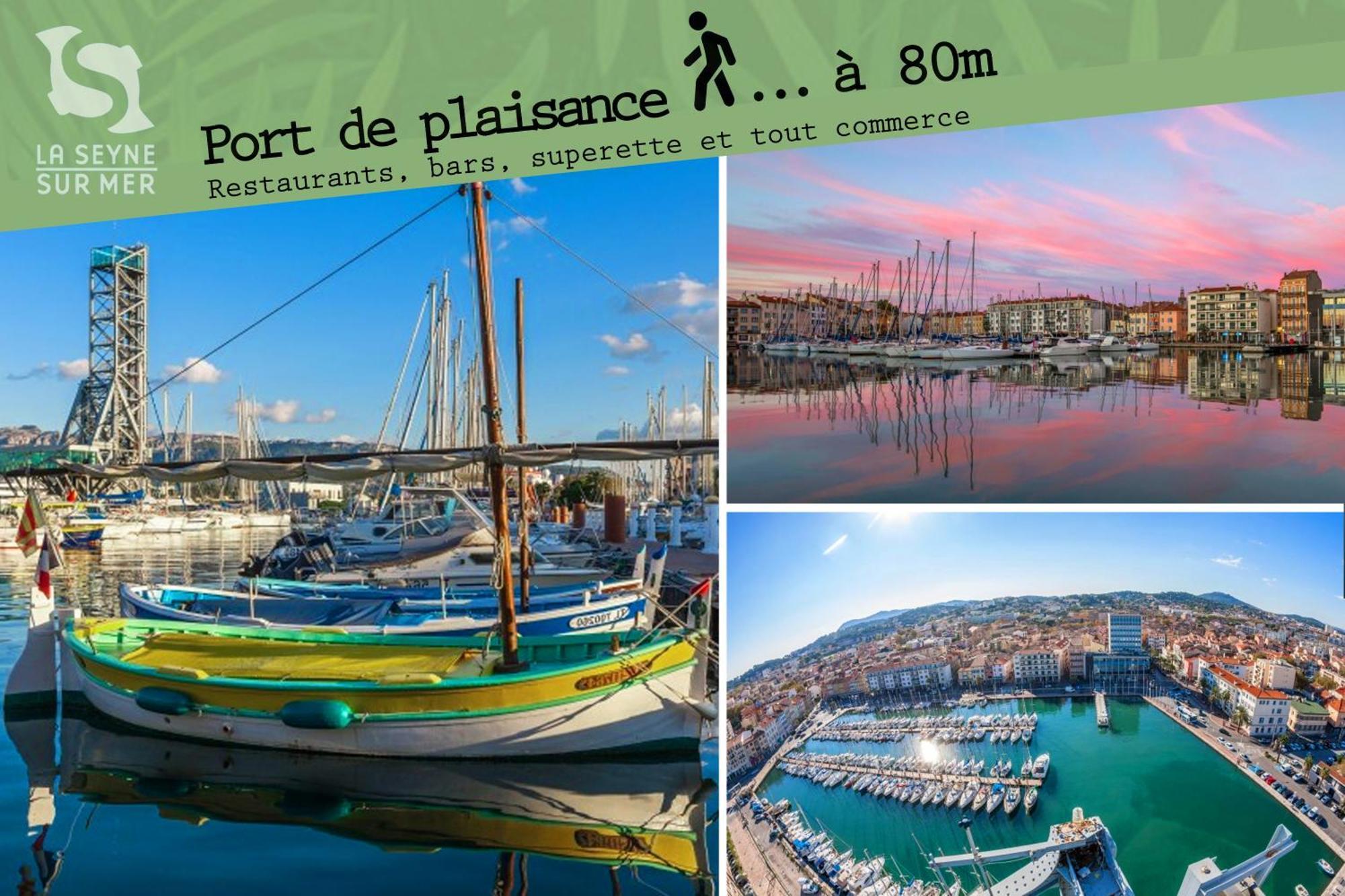 La Cahute H24,Cosy,Port,Plage,Wifi,Netflix La Seyne-sur-Mer Esterno foto