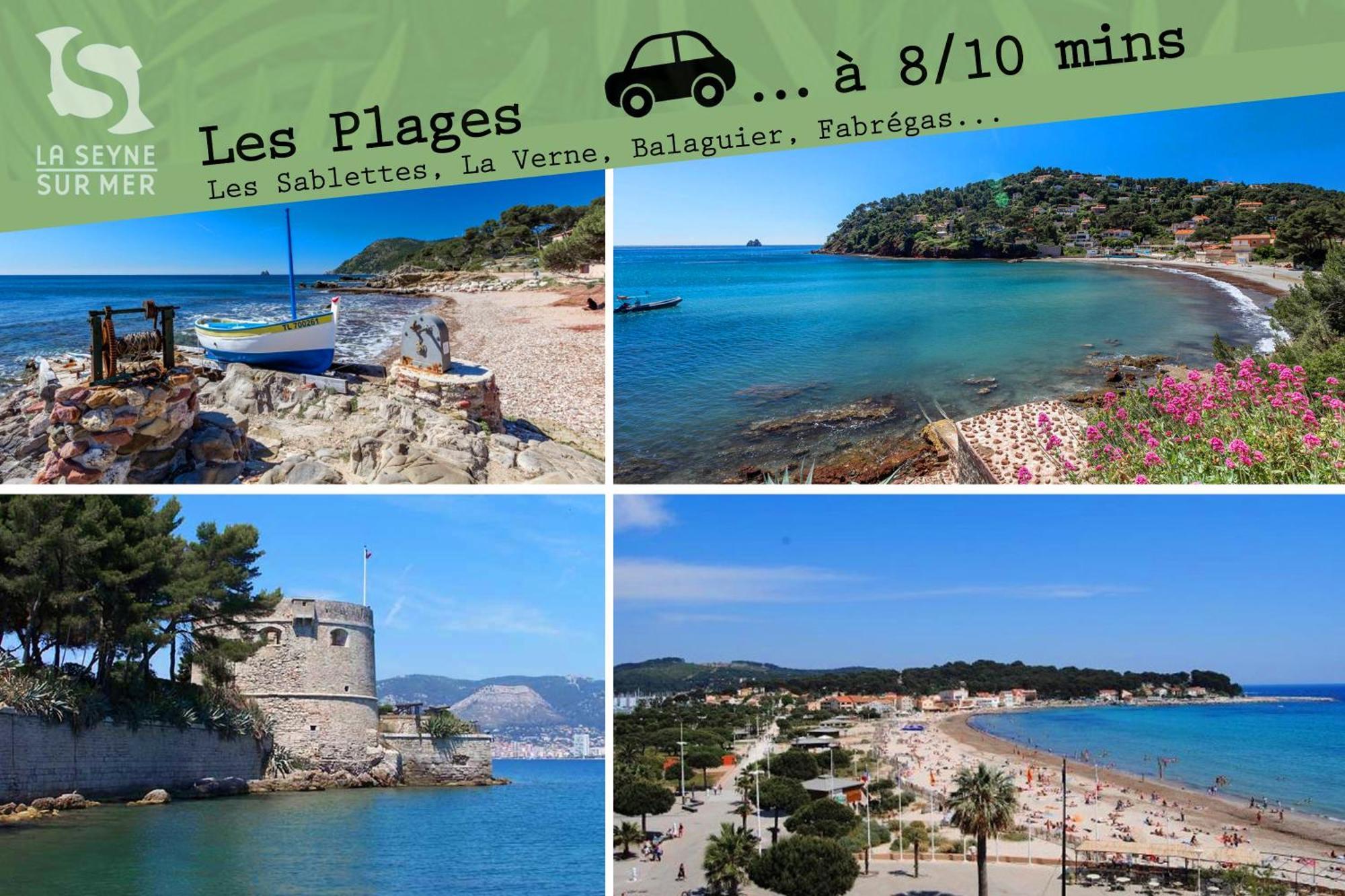 La Cahute H24,Cosy,Port,Plage,Wifi,Netflix La Seyne-sur-Mer Esterno foto